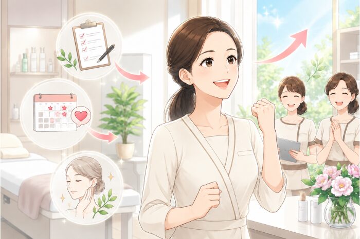 個人サロンで不安な状態が続く時に、当たり前になる前に背景要因へ目を向ける大切さを伝える画像