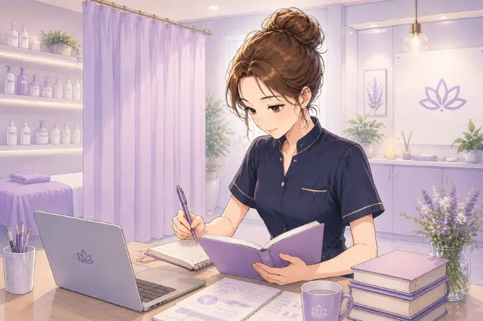 個人サロンのリピートで売上が頭打ちに感じる時に、毎月作り直しになっている売上を確認する大切さを伝える画像