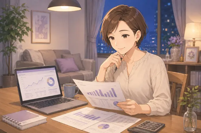 個人サロンの売上の波に不安を感じた時に、来月の見通しにつながる材料を確認する大切さを伝える画像