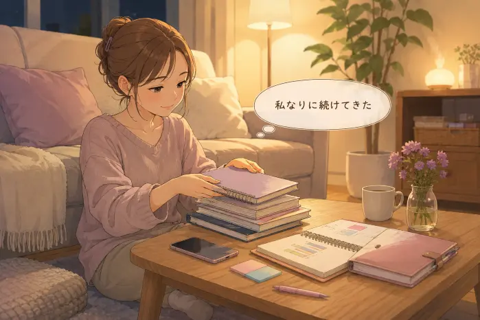 個人サロンの改善を何から始めるべきか迷う背景には、取り組みが増えて確認する順番が整理されていない状況を表した画像